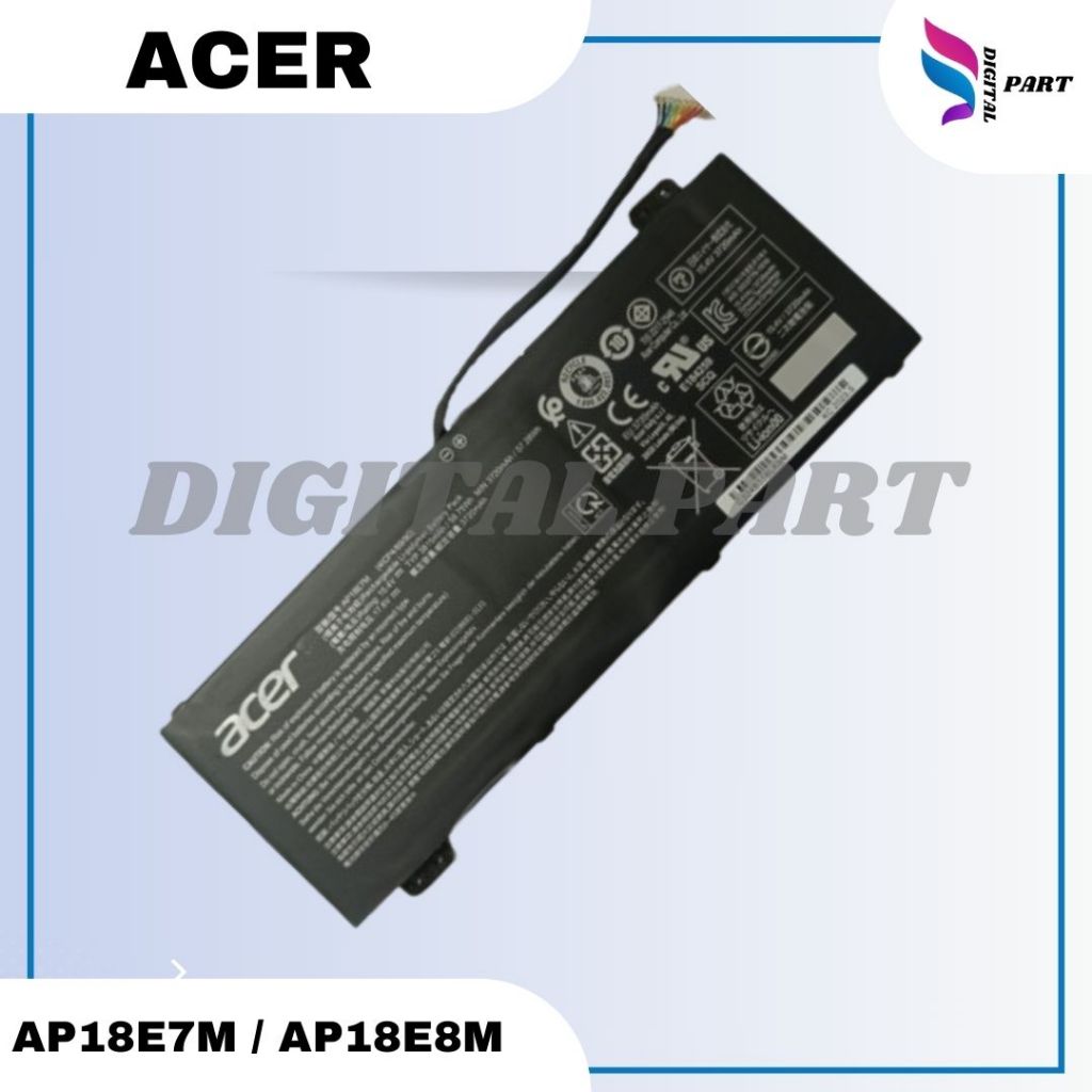 Baterai Laptop Acer Nitro 5 AN515-43 AN515-46 AN515-46 AN515-44 AN515-53 -NEW