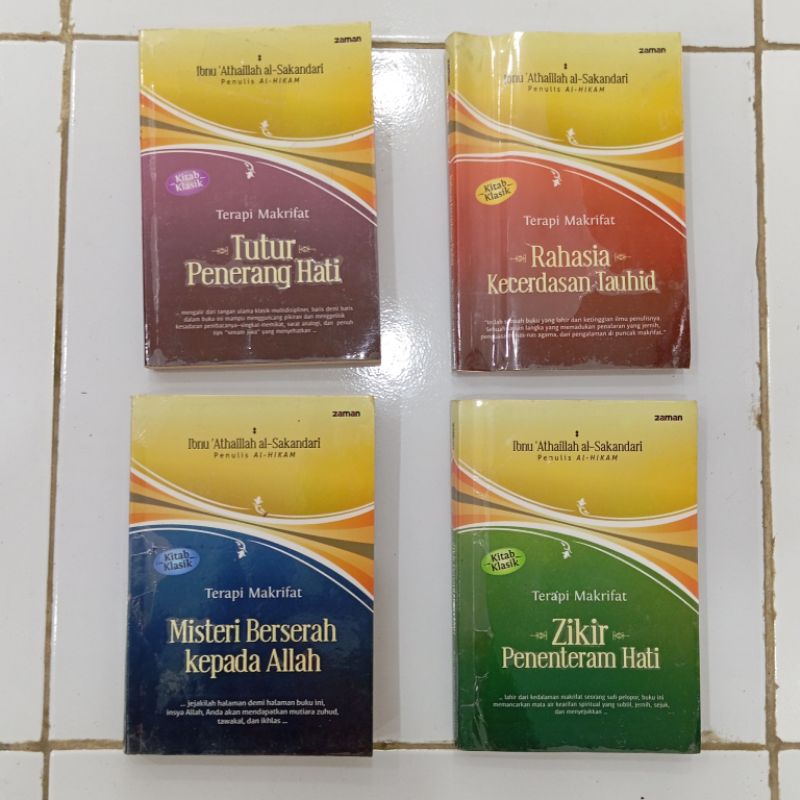 Terapi makrifat : ibnu athaillah al sakandari