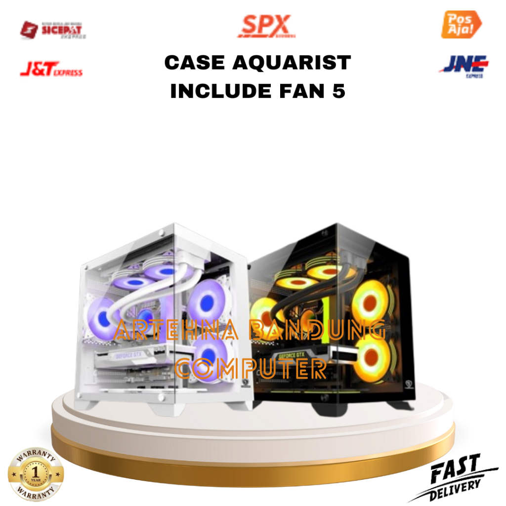 PC GAMING AMD RYZEN5 5600G NVME 256GB HDD 1TB VGA RX 8GB CPU KOMPUTER RAKITAN ALLNEW