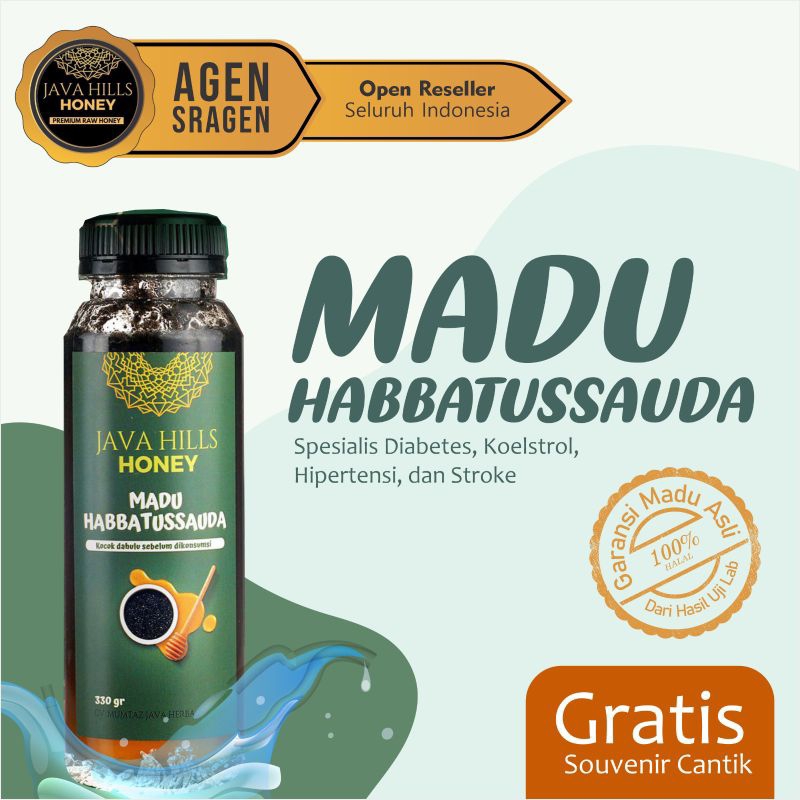 

Madu Habbatussauda Java Hills honey