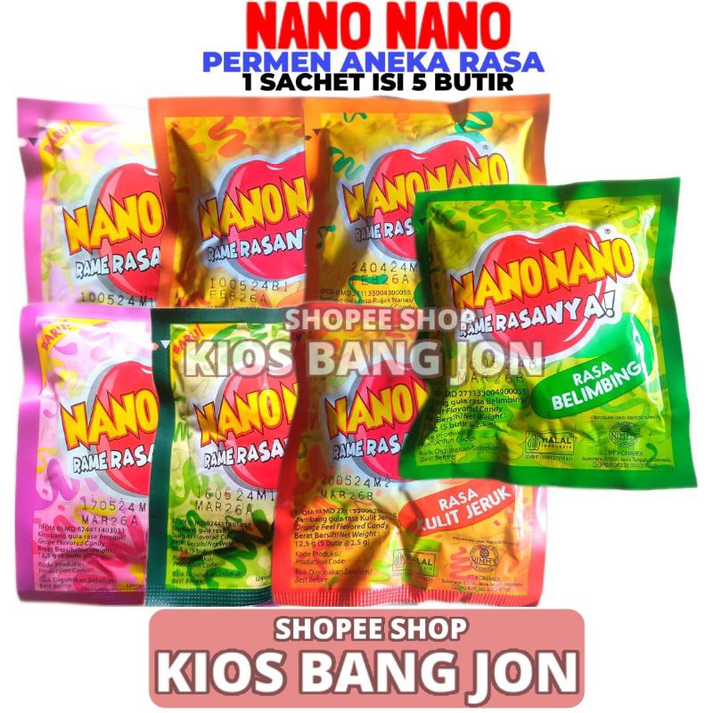 

Nano Nano Permen Kemasan Sachet