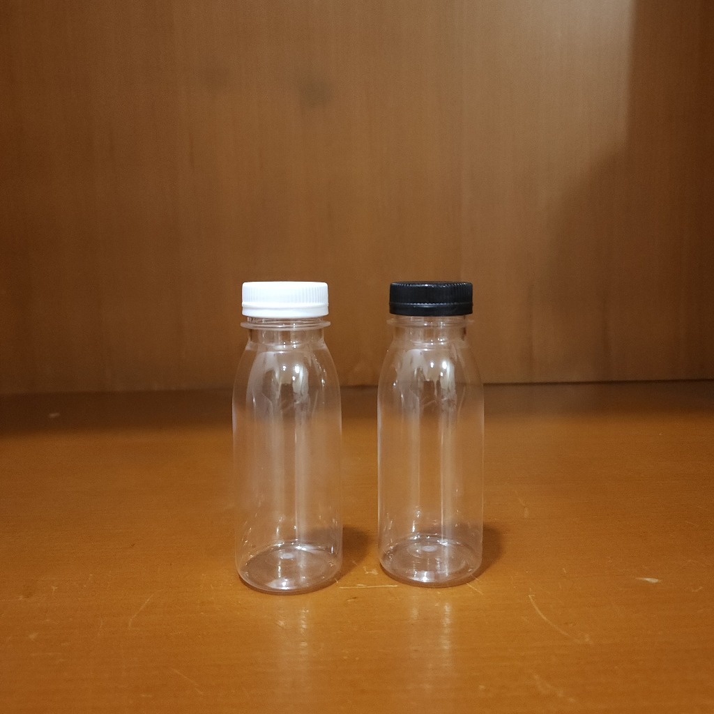 Botol Jelly 100ml Short Neck - Botol Minuman 100 ml Botol Jelly SN Botol Cincau Botol Plastik PET