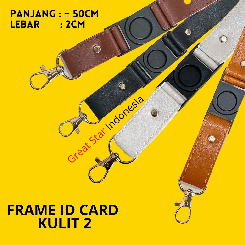 

TALI ID CARD KULIT 2CM