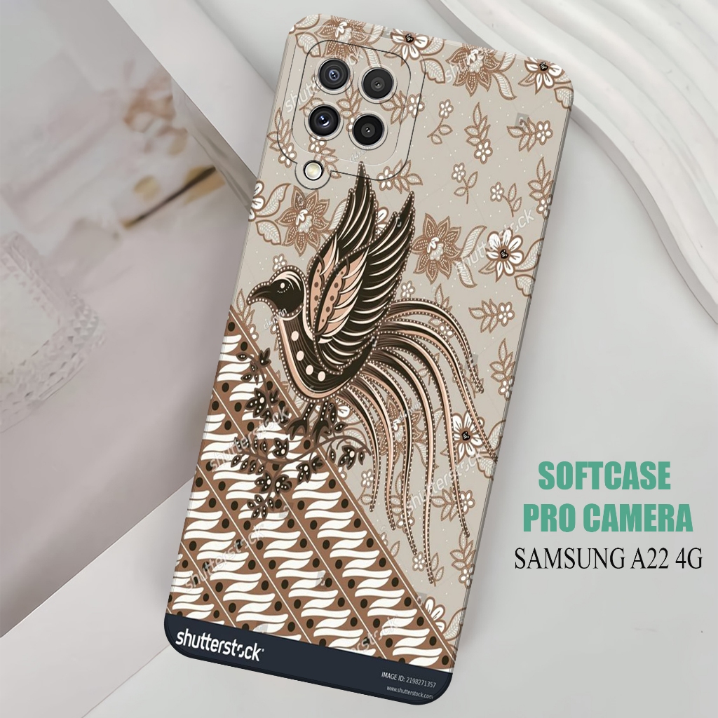 Case SAMSUNG  A22 4G - SAMSUNG  A22 4G  Terbaru - Softcase  SAMSUNG  A22 4G  - Softcase Pro Camera -