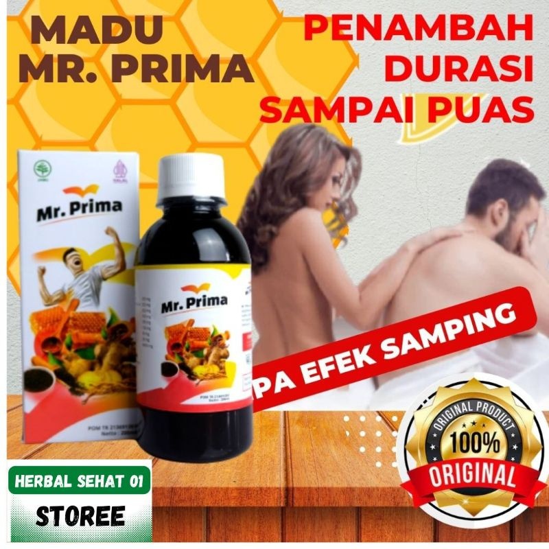 MADU MR PRIMA BIKIN KUAT TAHAN LAMA STAMINA PRIA ORIGINAL