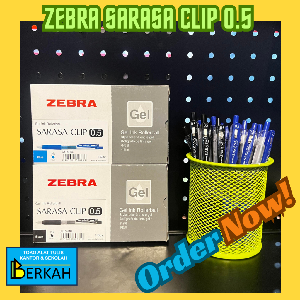 

Zebra Sarasa 0.5 Gel Pen Hitam