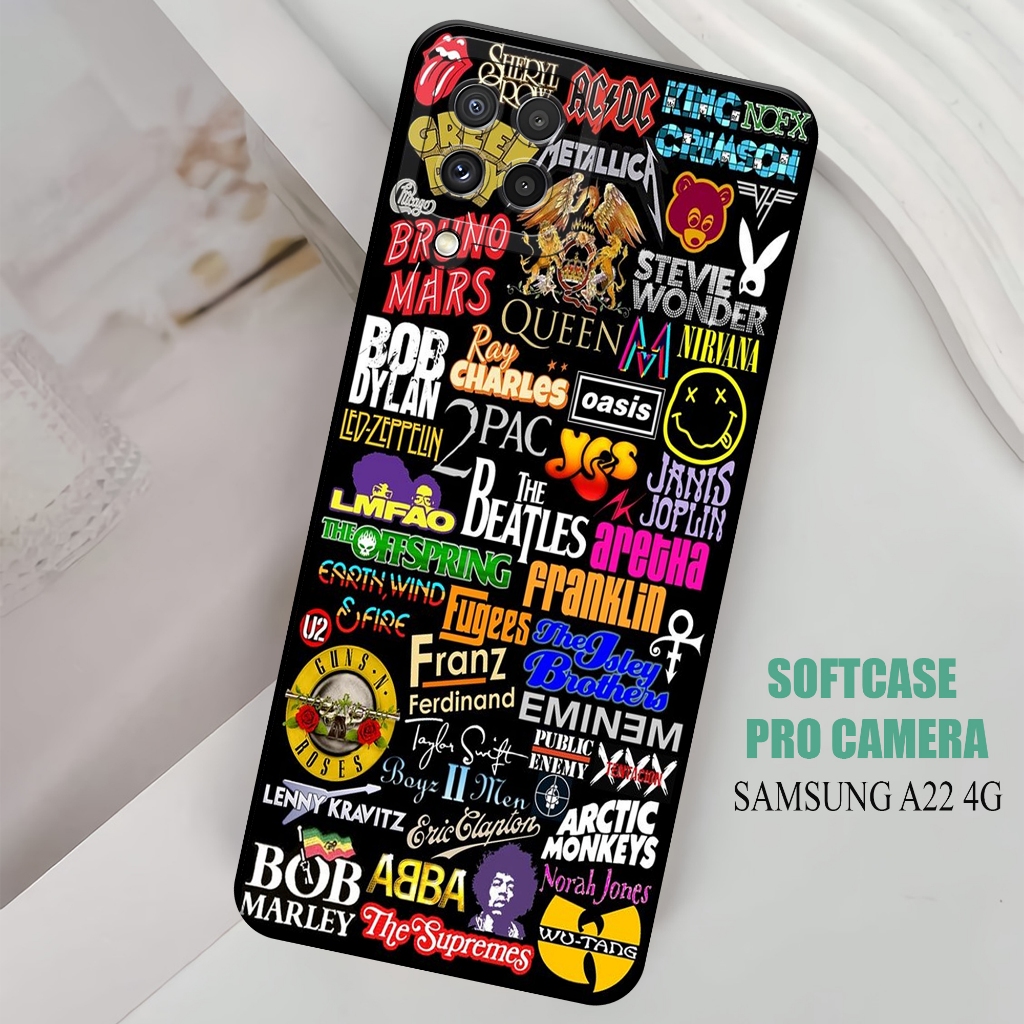 Case SAMSUNG  A22 4G - SAMSUNG  A22 4G  Terbaru - Softcase  SAMSUNG  A22 4G  - Softcase Pro Camera -