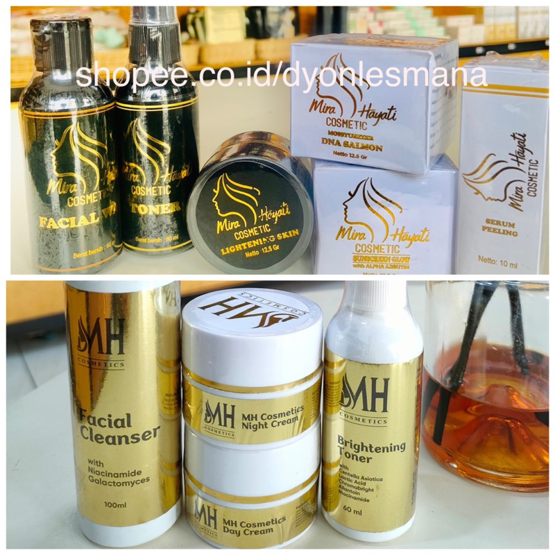 MH COSMETICS / MH PREMIUM / MH MIRACLE WHITENING SKIN ORIGINAL 100% BPOM/CREAM MH