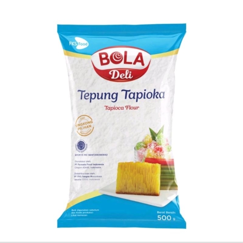 

BOLA DELI Tepung Tapioka 500gr Halal Murah Aci