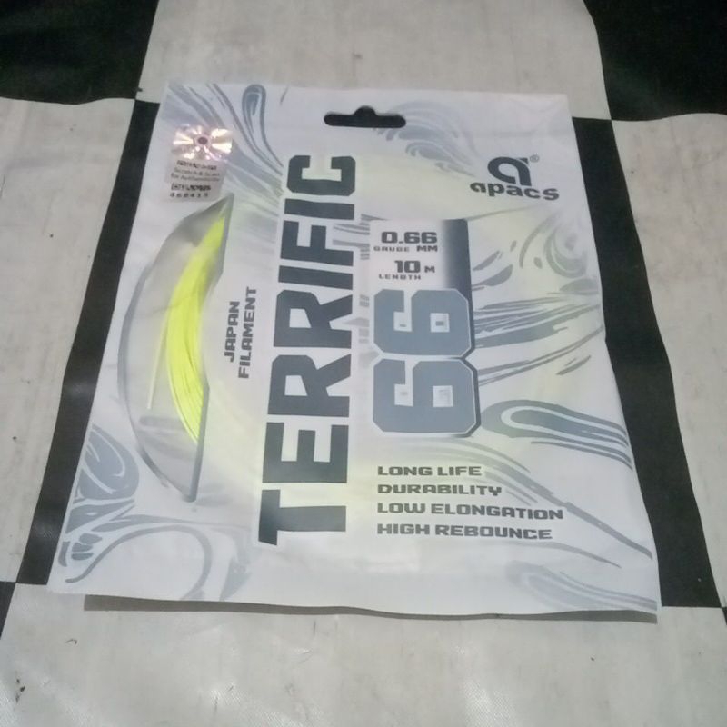 senar raket badminton apacs terrific 66 ori