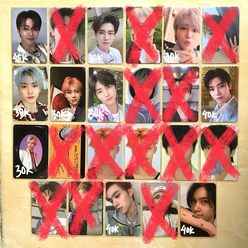 [READ DESC] PHOTOCARD PC JAEMIN HENDERY NCT DREAM CIMOL JEWEL BORING KIHNO FUTURE ROBOT BOOM SWITZAL