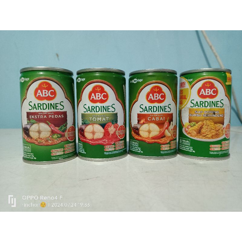 

sardines ABC 155gr