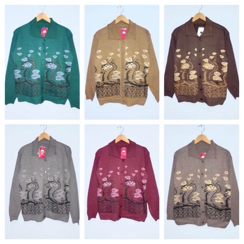 M 2106 | Sweater Rajut Ibu Dan Nenek / Mantel Rajut ibu / Sweater Import