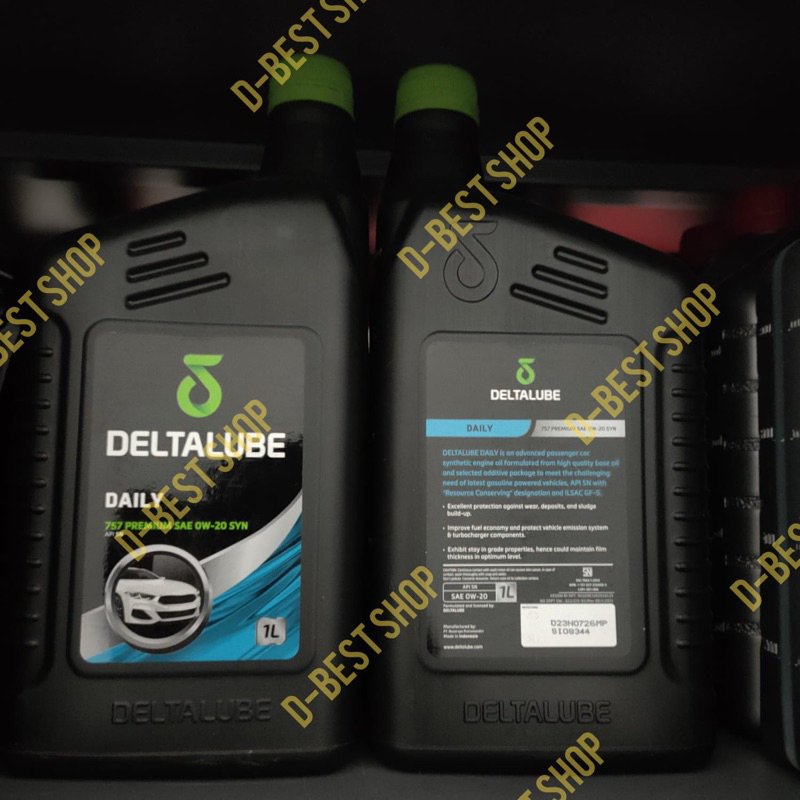 OLI MESIN MOBIL bensin DELTALUBE 0/20 - 1 liter
