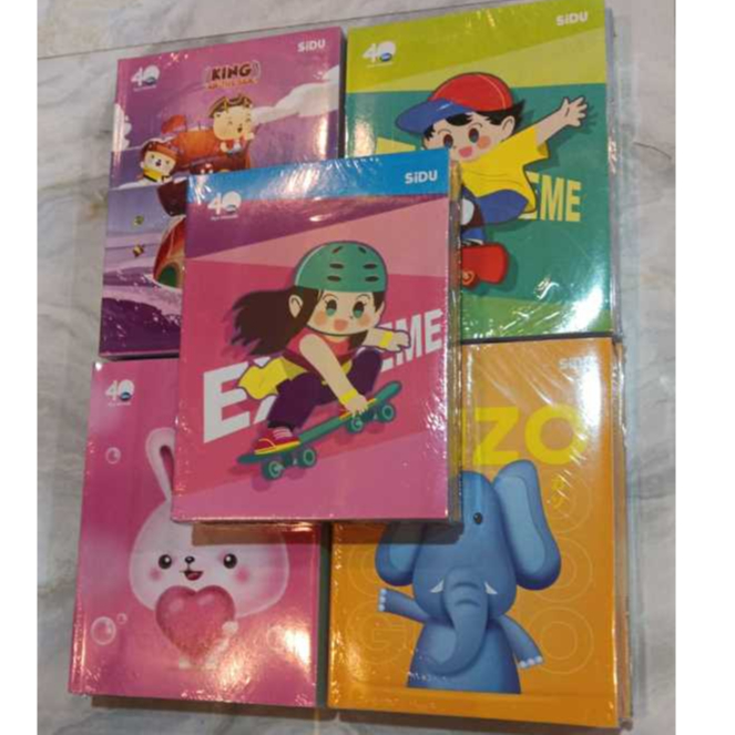 

Buku Tulis SIDU Isi 38 1 Pack 10 buku