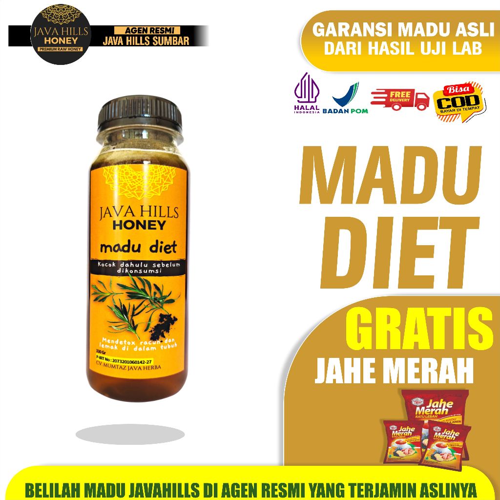 

JAVA HILLS HONEY MADU DIET - 320G (AGEN JAVAHILLS SUMBAR)