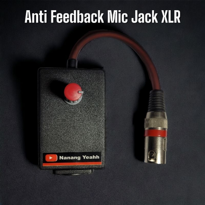 Anti Feedback Mic Jack XLR