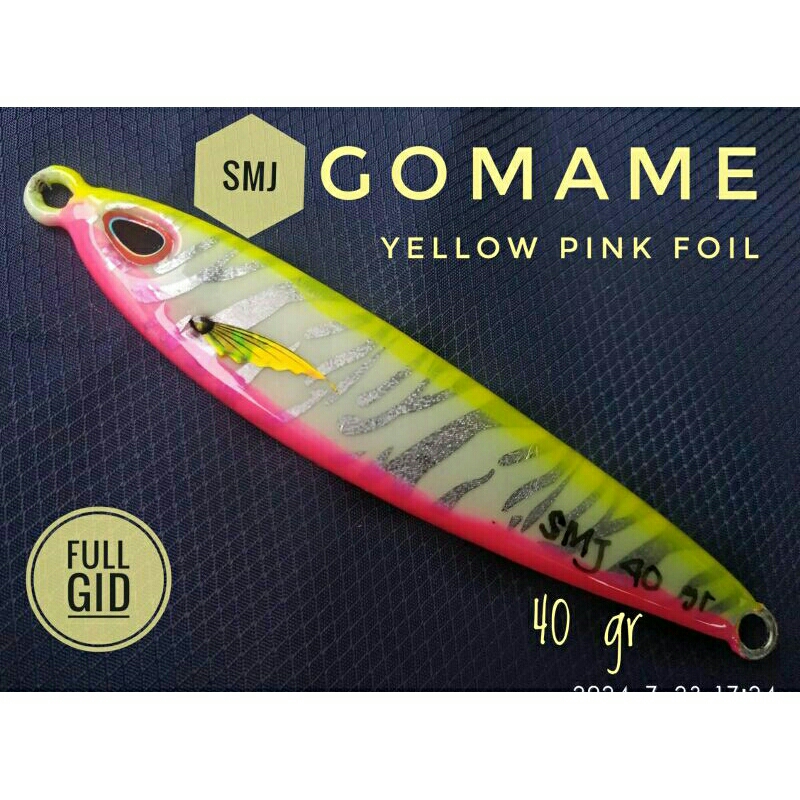 metal jig gomame metal jig full gid umpan pancing laut metal jig siang malam umpan casting tenggiri 