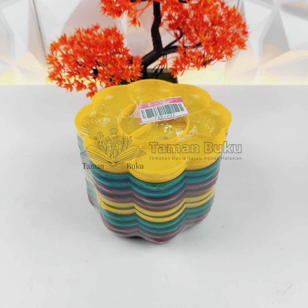 

1Lusin Palet Cat Air Plastik Pekat