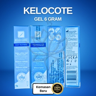 [ORIGINAL] Kelo-cote Kelocote Gel 6 gram: Mencegah & Mengobati Bekas Luka Menonjol & Keloid