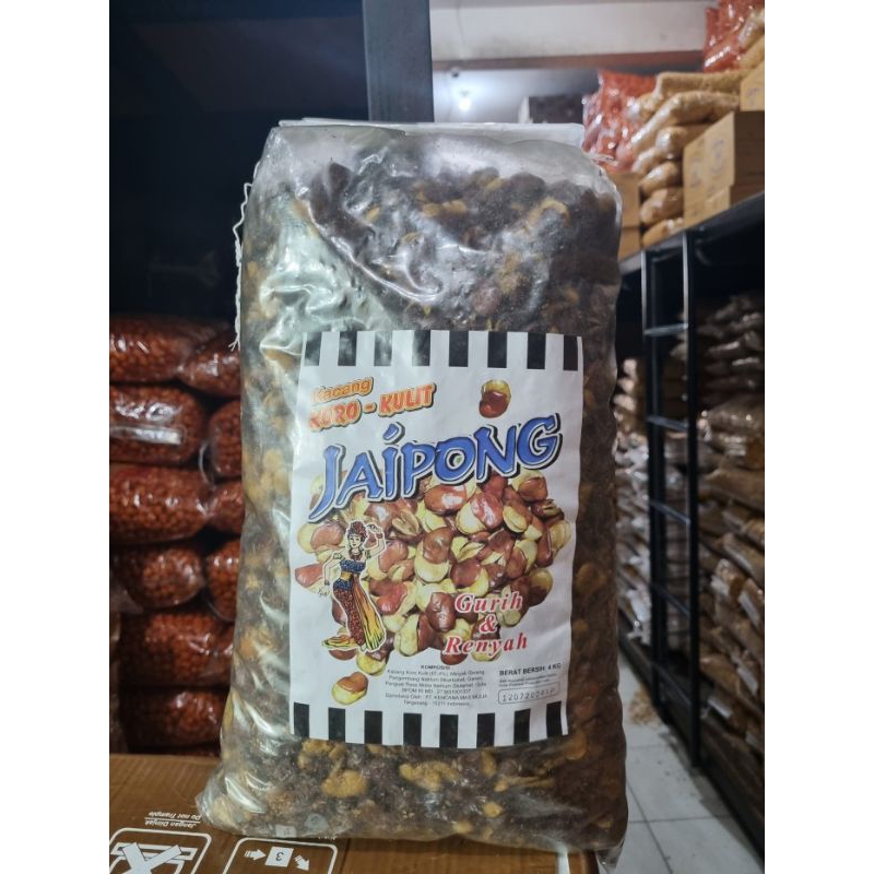 

Kacang Koro Asin Jaipong Isi 4kg