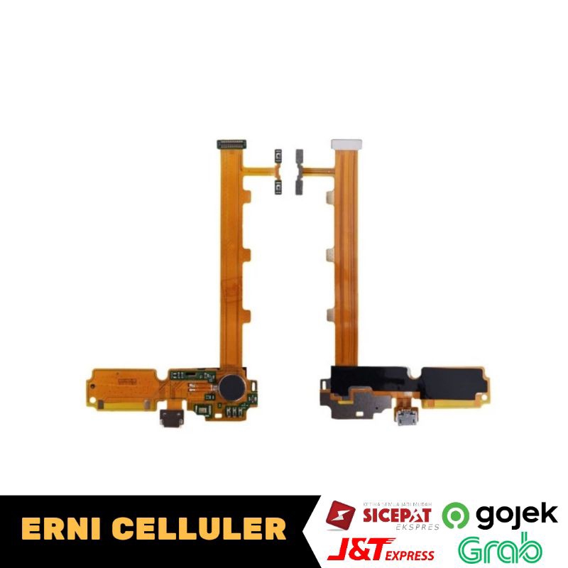 FLEXIBLE CHARGER OPPO A37 A37F + FLEXIBLE VOLUME + MIC + IC