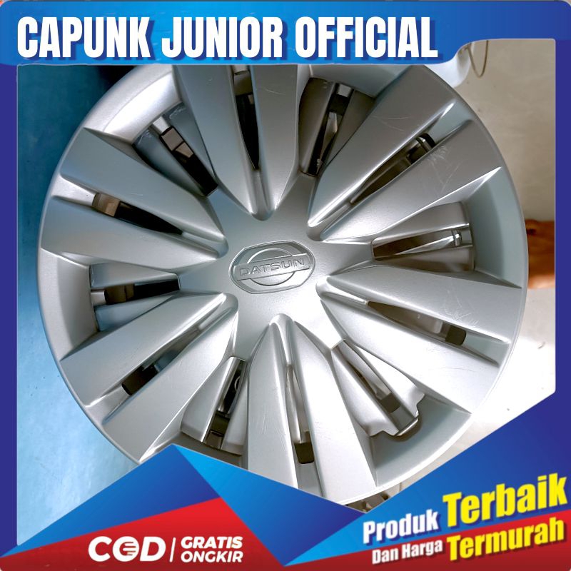 Wildop / Wheel Cover / Tutup Velg Ring 13 R13 Datsun GO  ECERAN COD NEW
