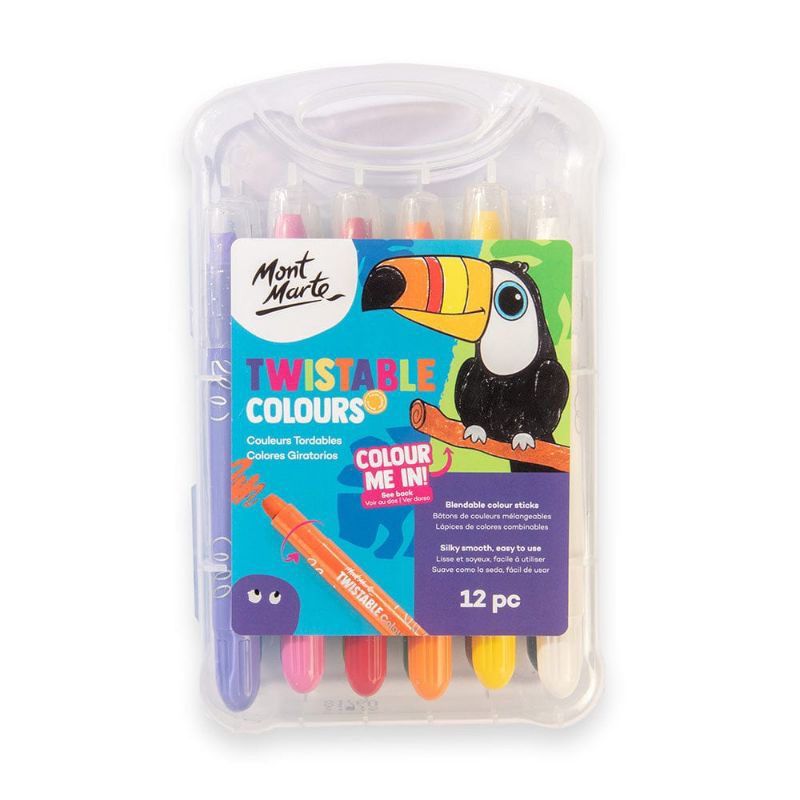 

Mont Marte Twistable Colours in Case 12pc