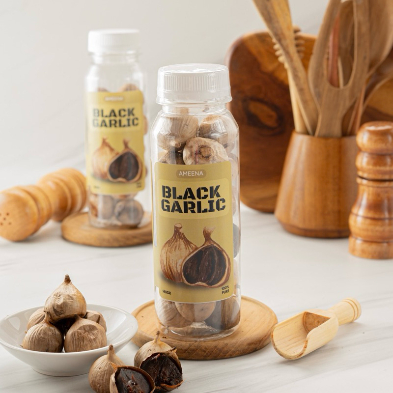 

[Bawang Hitam] Black Garlic 140GR | Ameena Premium Quality