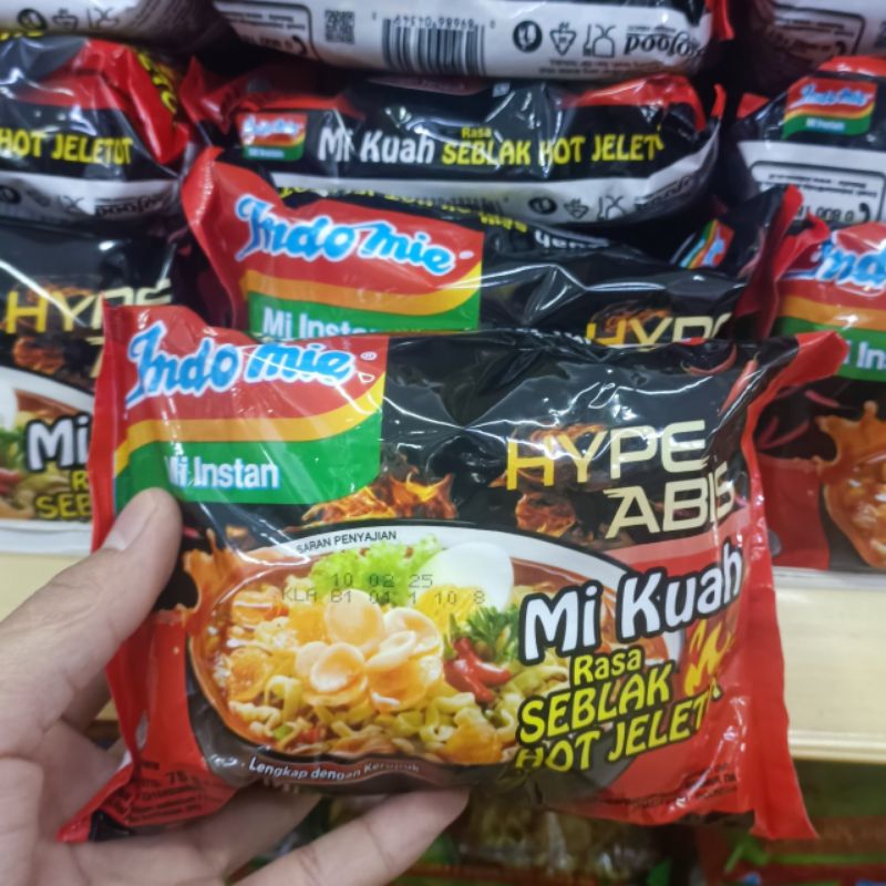 

Mie Indomie Kuah Rasa Seblak Hot Jeletot 1 Pcs