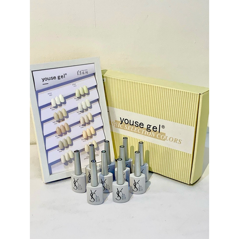 Youse Gel Polish White Series / Kutek Gel Youse ORIGINAL