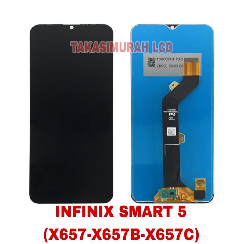 LCD+TOUCHSCREEN INFINIX SMART 5 (X657-X657B-X657C) FULLAET