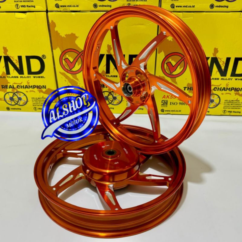 VELG RACING VND SIX STAR V2 YAMAHA MIO M3 MIO Z FINO 125 XRIDE 125 XEON MIO SOUL GT 125