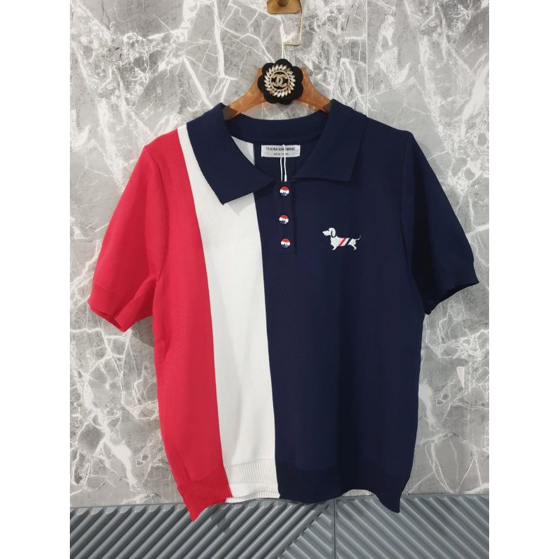 Kaos Polo Shirt Thom Browne Knit Imp0rtt