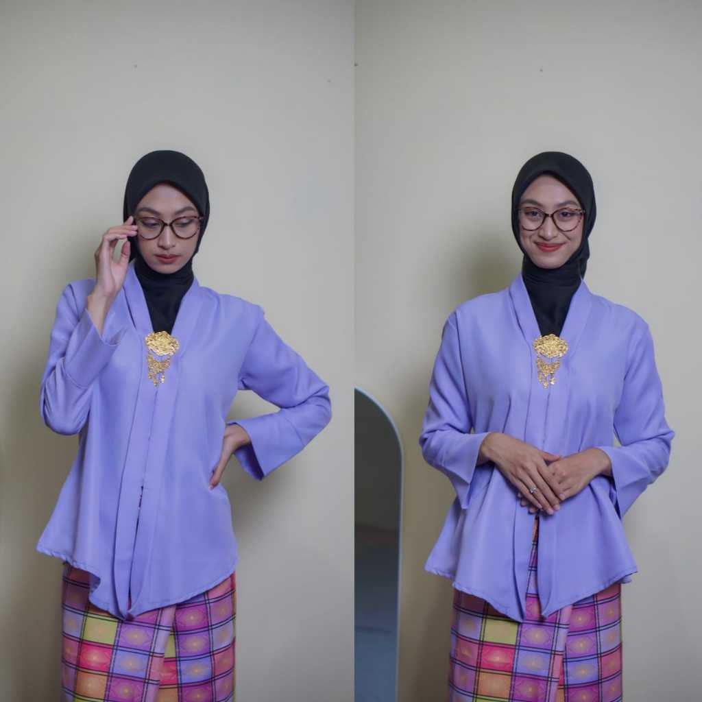 READY KEBAYA KUTUBARU KARTINI ENCIM MODERN BUSUI KEBAYA FLOY teracota nude sage ungu gold marun moca