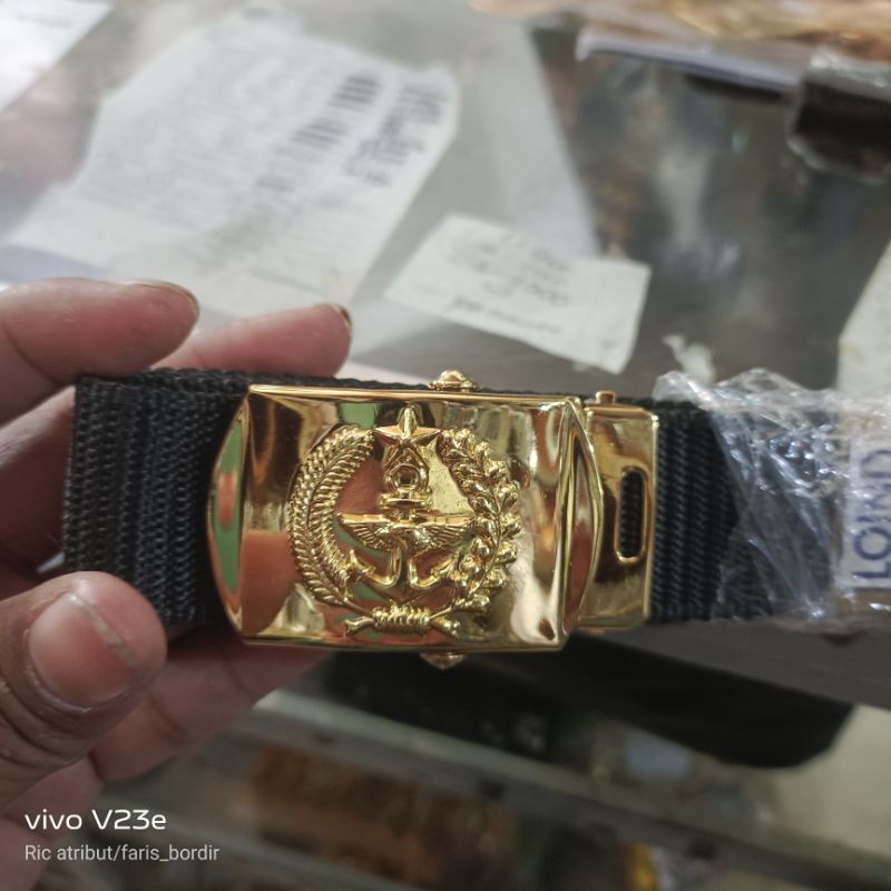 SABUK TNI AD SELOROK IKAT PANGGANG TNI AD