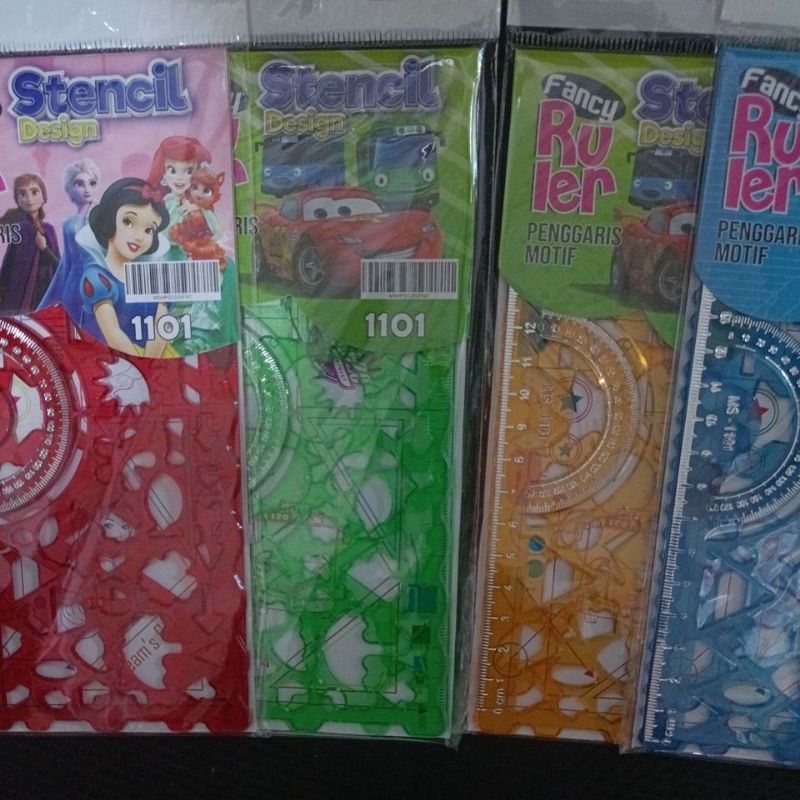 

Penggaris motif/untk edukatif anak