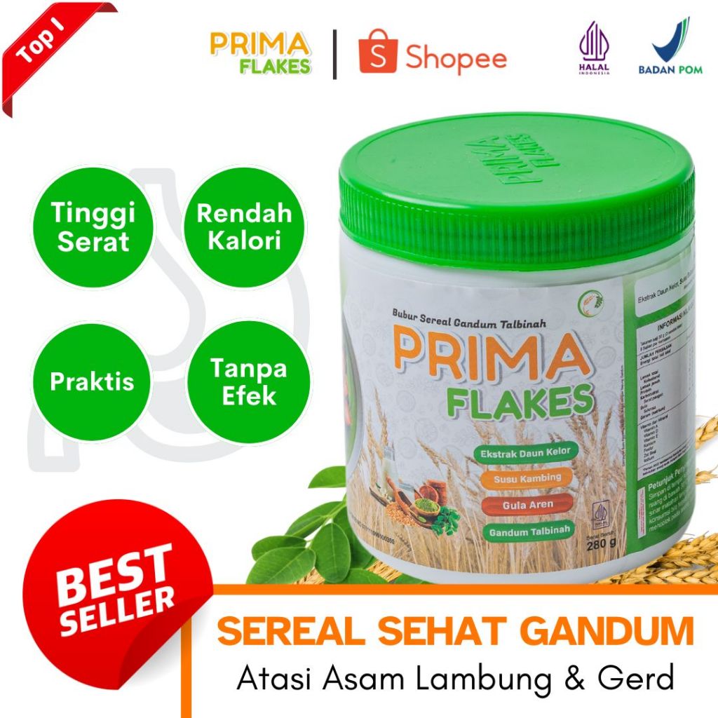 

Primaflakes Makanan I Sehat I Herbal I Alami I Untuk Asam Lambung I Gerd I Maag I Halal I Original