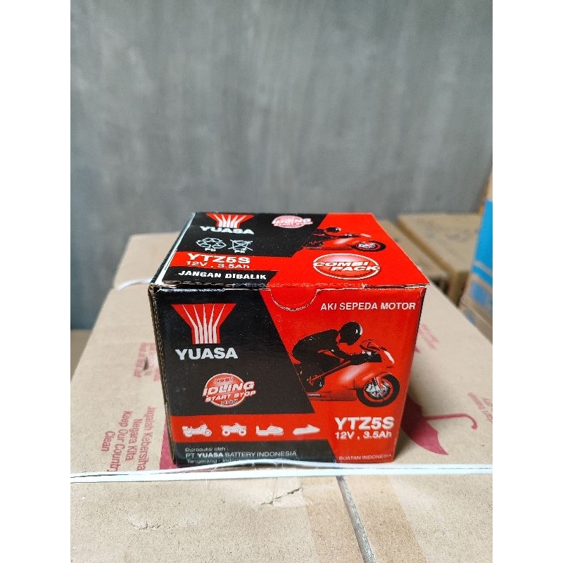 AKI YUASA YTZ5S ASLI ORIGINAL