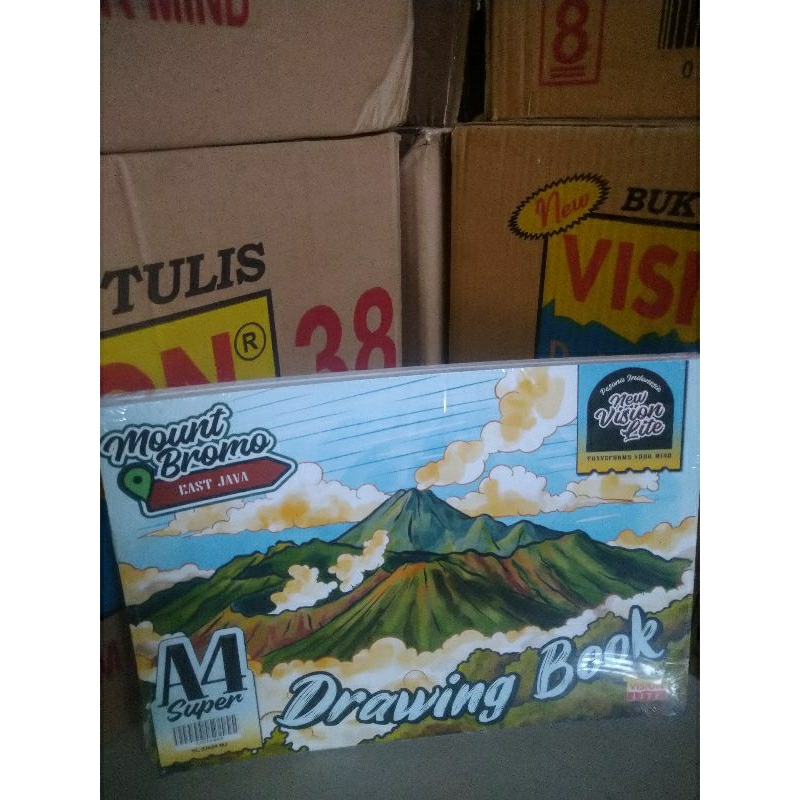

BUKU Gambar VISION A4 / DRAWING BOOK MURAH (1Pcs)