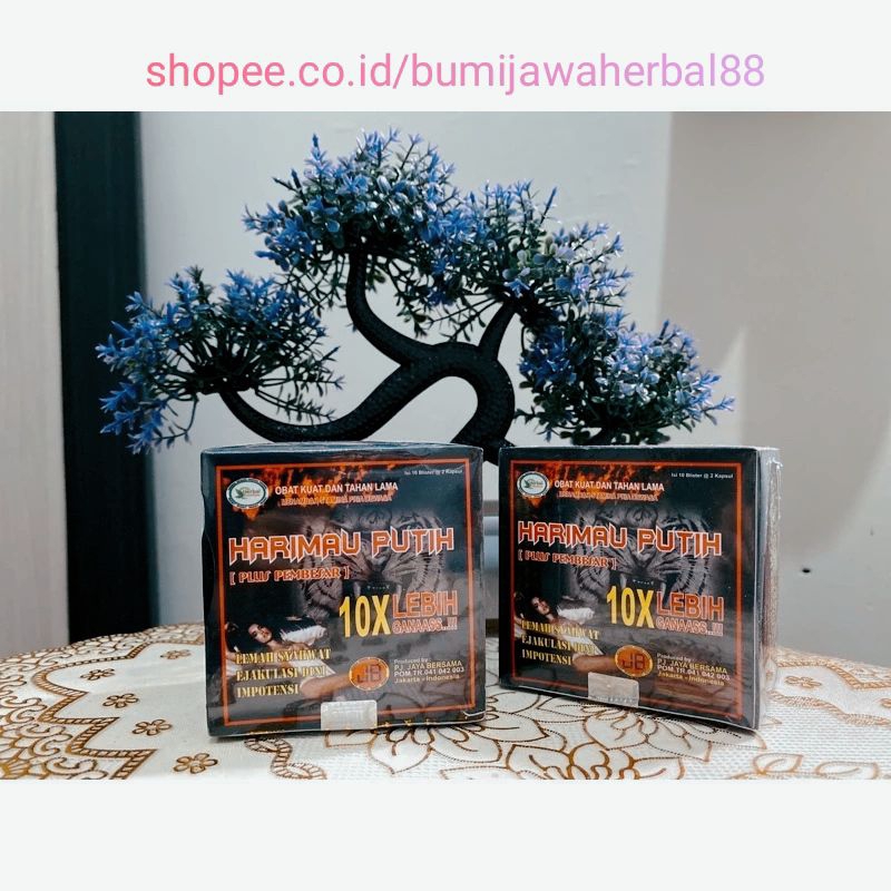 Harimau putih kapsul original