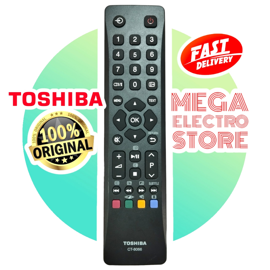 REMOTE TOSHIBA TV LCD LED ORIGINAL