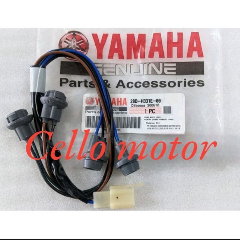 Soket piting lampu sen senja depan Mio smile original