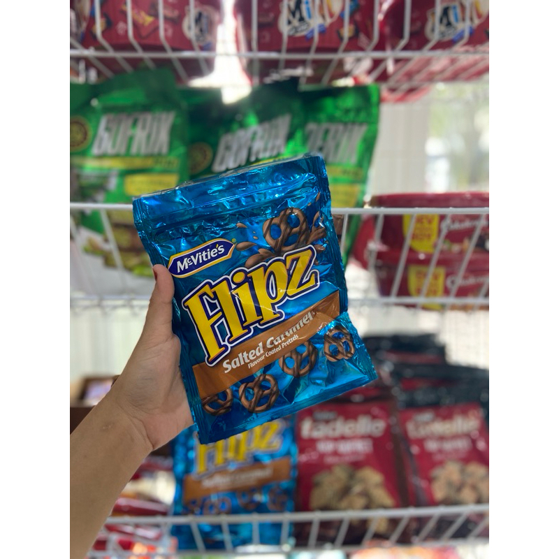 

Wafer Snacks MCVITIES Flipz Salted Caramel | Wafer Turkey Flipz | Jajanan Turkey