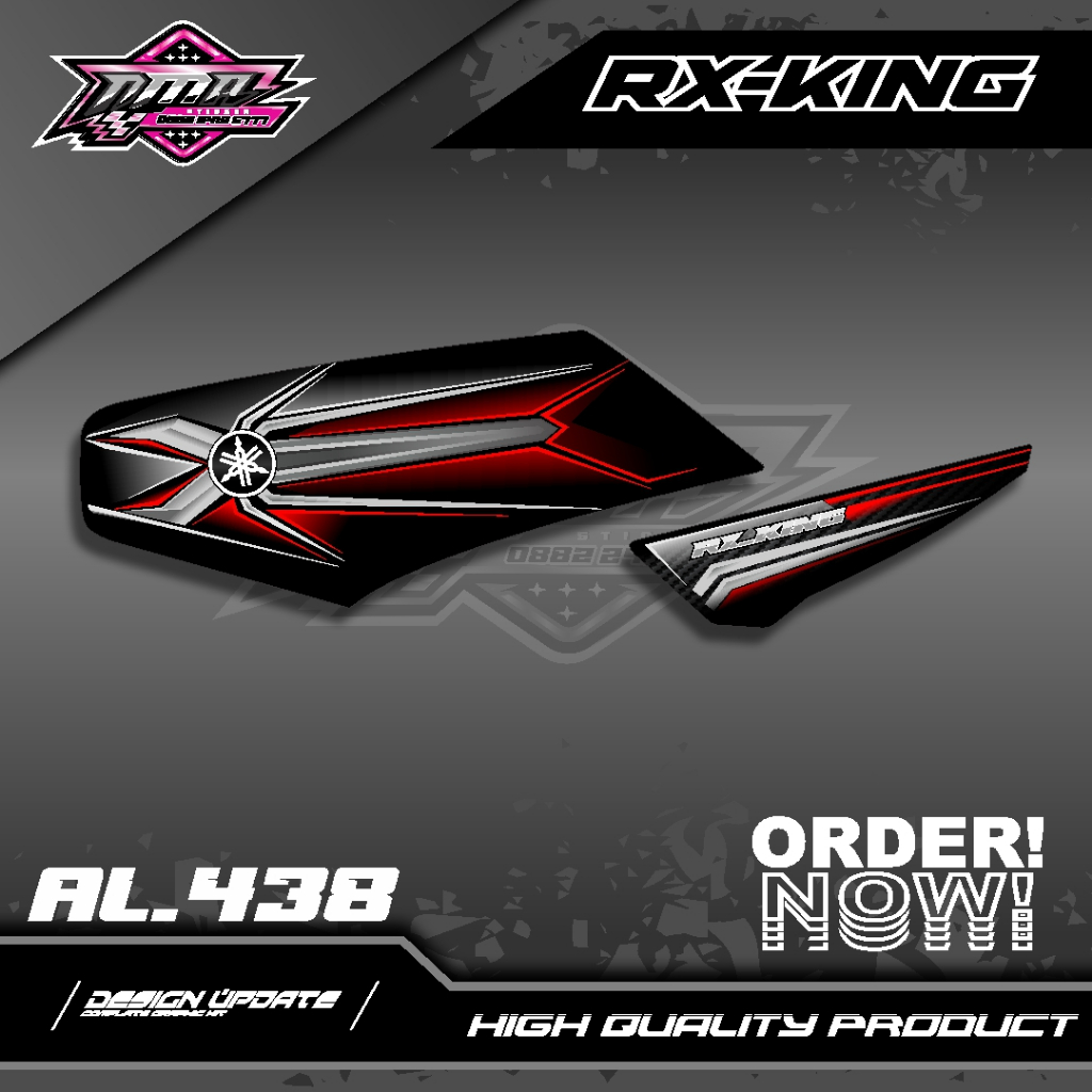(COD) Striping Rx King Variasi/ Stiker Rx King NEW STYLE