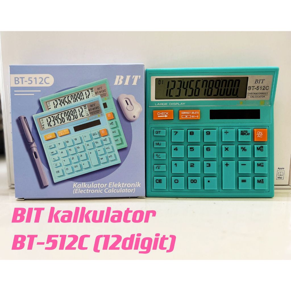 

BIT Kalkulator 12 Digit BT-512C