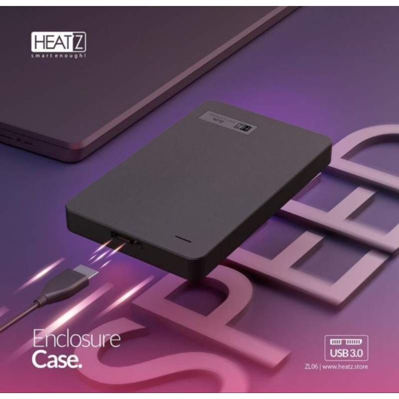 Case HardDisk Enclosure 3.0 HEATZ (ZL06)