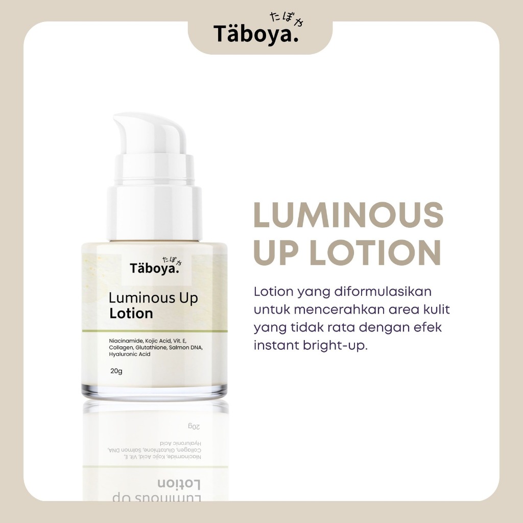 Taboya Luminous Up Lotion