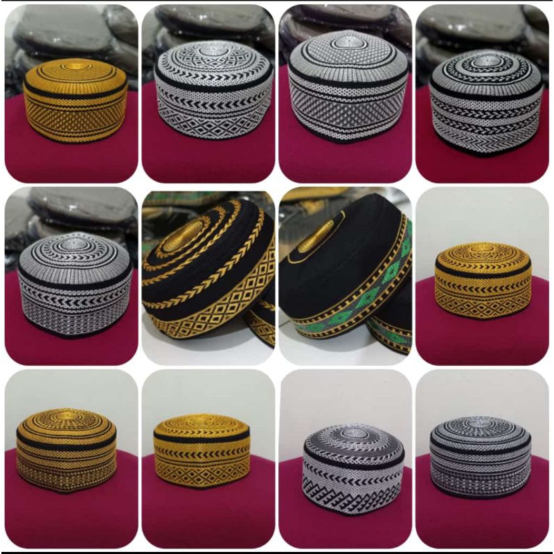 TERBARU PECI KOPIAH BUGIS BONE RECCA/ BUGIS BONE MOTIF FULL TERMURAH & TERLARIS HARGA ECERAN