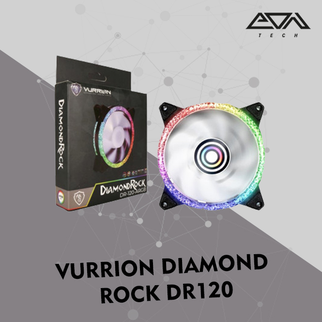 FAN CASE ARGB VURRION DR-120 DIAMOND ROCK ( F016 )